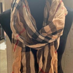 SOLD Authentic Burberry scarf